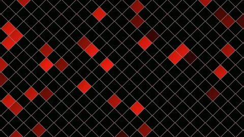 Abstract Geometric Pattern: Intersecting Lines Forming Diamond Shapes on Bl.. Stock Footage 297015561