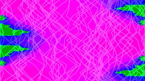 Abstract Geometric Pattern with Intersecting Lines on Red Background Stock Footage 332585383