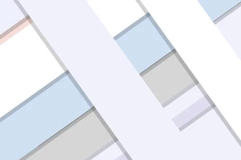 Abstract geometric pattern of layered blue and gray blocks creating a clean.. Stock Illustration