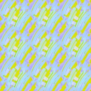 Abstract geometric pattern light blue yellow green purple pink diagonal Stock Illustration
