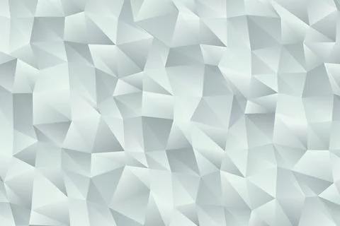 Abstract geometric pattern with light gray triangles Stock Photos