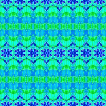 Abstract geometric pattern light green blue purple Ilustración de archivo