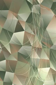 Abstract Geometric Pattern with Linear Elements Stock Photos