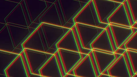 Abstract geometric pattern of lines and shapes Stock Footage 315166433