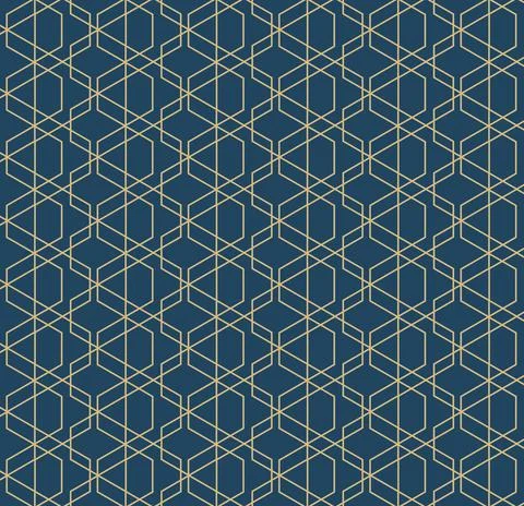 Abstract geometric pattern with lines and rhombuses A seamless vector Stock Illustration