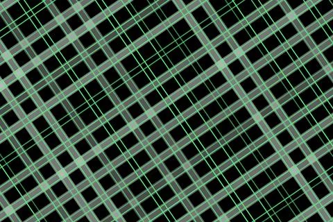 Abstract geometric pattern with lines and grids in black Stock Illustration