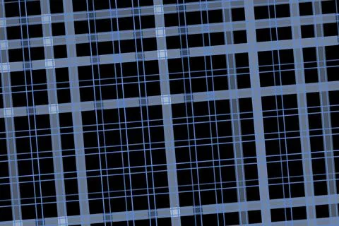 Abstract geometric pattern with lines and grid design Stock Illustration