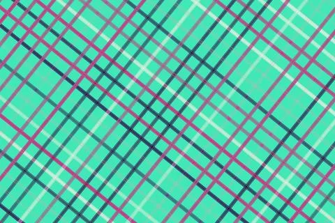 Abstract geometric pattern with lines and squares in teal Stock Illustration