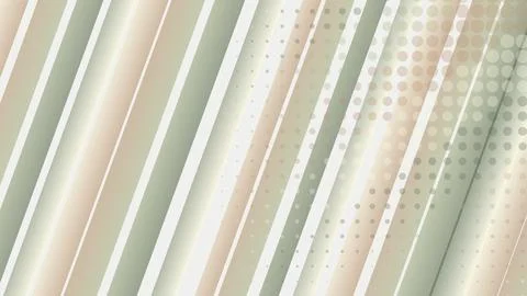 Abstract geometric pattern with lines and dots in soft colors Stock Illustration
