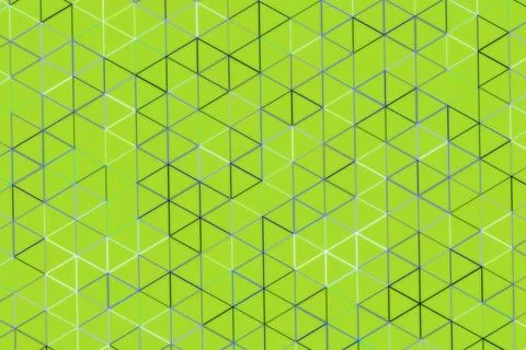 Abstract geometric pattern with lines and shapes in green Stock Photos