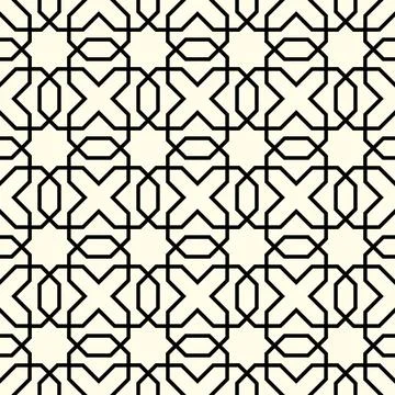 Abstract geometric pattern with lines. For Background, pattern, brochure, r.. Stock Illustration