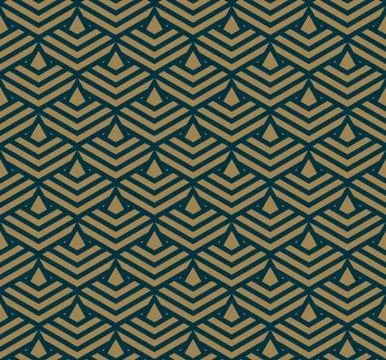 Abstract geometric pattern with lines, rhombuses A seamless vector background イラスト素材