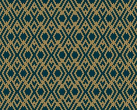 Abstract geometric pattern with lines, rhombuses A seamless vector background 스톡 일러스트