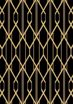 Abstract geometric pattern with lines, rhombuses. A seamless vector Stock-Illustration