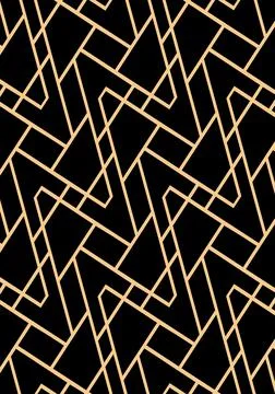 Abstract geometric pattern with lines, rhombuses. A seamless vector Stock Illustration