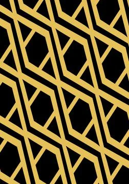 Abstract geometric pattern with lines, rhombuses. A seamless vector Stock-Illustration