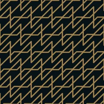 Abstract geometric pattern with lines. A seamless vector background. Blue bla Illustrazione stock
