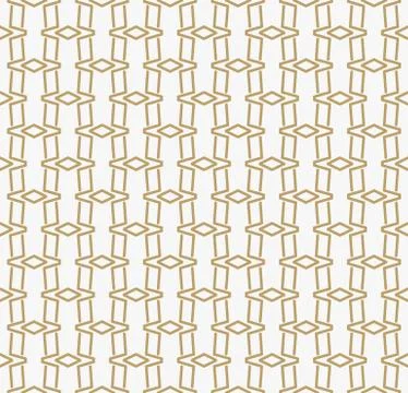 Abstract geometric pattern with lines. A seamless vector background. Graphic Stock Illustration