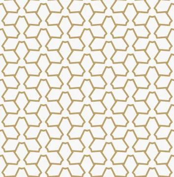 Abstract geometric pattern with lines. A seamless vector background. Graphic Stock Illustration