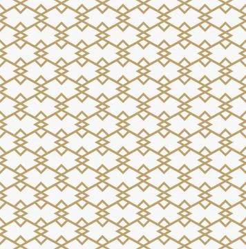 Abstract geometric pattern with lines. A seamless vector background. Graphic Stock Illustration