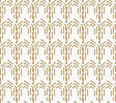 Abstract geometric pattern with lines. A seamless vector background. Graphic Stock Illustration