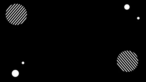 Abstract geometric pattern memphis design and animation Stock Footage 267277228