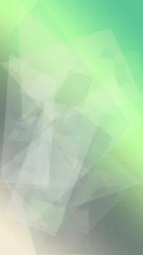 Abstract geometric pattern with mint green and gray polygons creates a calm.. Illustrazione stock