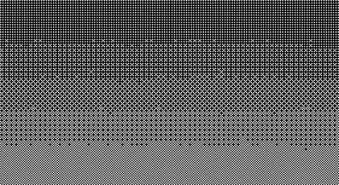 Abstract geometric pattern with a mix of black and white squares and rectan.. Illustrazione stock