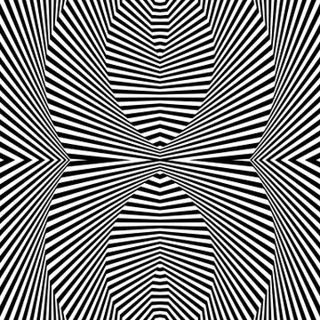 Abstract geometric pattern, monochrome background. Repeatable texture. Stock Illustration
