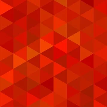 Abstract geometric pattern of multicolored triangles, mosaic tiles concept Stock Illustration