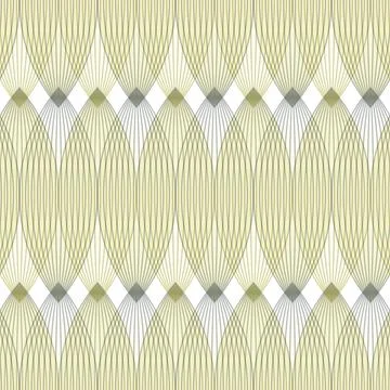 Abstract geometric pattern with multiple lines, yellow and grey colors. Stock Illustration