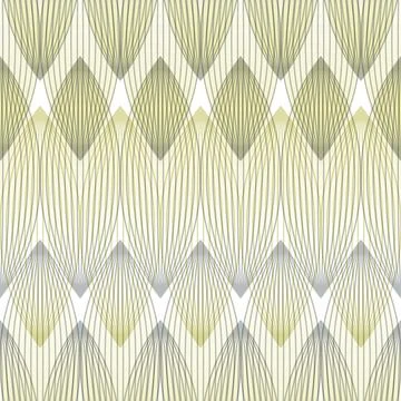Abstract geometric pattern with multiple lines, yellow and grey colors. 스톡 일러스트