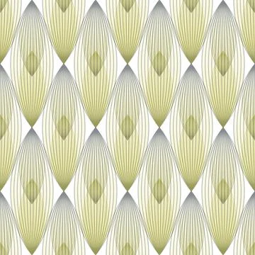 Abstract geometric pattern with multiple lines, yellow and grey colors. 스톡 일러스트