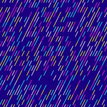 Abstract geometric pattern, neon colors Stock Illustration