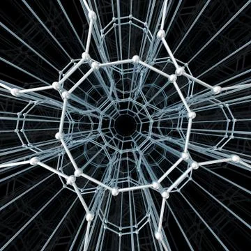 Abstract geometric pattern. Network connection Stockillustratie