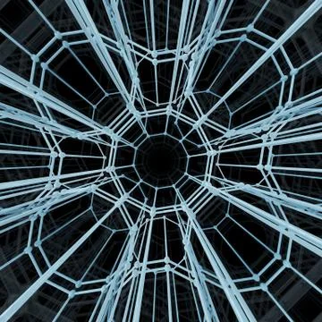 Abstract geometric pattern. Network connection イラスト素材