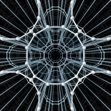 Abstract geometric pattern. Network connection 스톡 일러스트