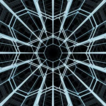 Abstract geometric pattern. Network connection イラスト素材