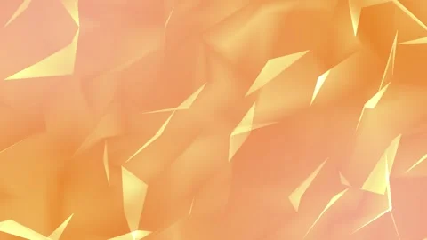 Abstract geometric pattern on an orange, coral background. Vídeos de archivo 296805876