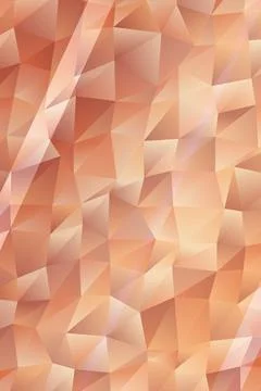 Abstract Geometric Pattern Orange Taupe Stock Illustration