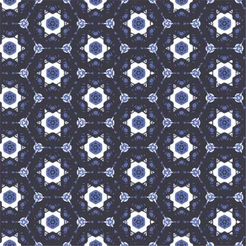 Abstract geometric pattern in ornamental style. Seamless texture. Desing Wall Stock Illustration
