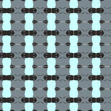 Abstract geometric pattern in ornamental style. Seamless texture. Desing Wall Illustrazione stock