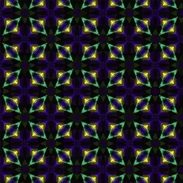 Abstract geometric pattern in ornamental style. Seamless texture. Desing Wall Stock Illustration