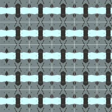 Abstract geometric pattern in ornamental style. Seamless texture. Desing Wall Stock Illustration