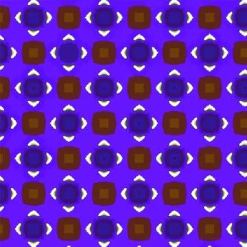 Abstract geometric pattern in ornamental style. Seamless texture. Desing Wall Stock Illustration