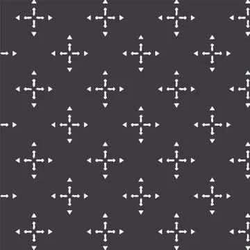 Abstract geometric pattern in ornamental style. Seamless texture. Desing Wall Stock Illustration