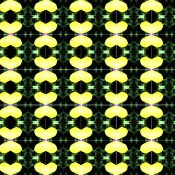 Abstract geometric pattern in ornamental style. Seamless texture. Desing Wall Illustrazione stock