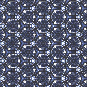 Abstract geometric pattern in ornamental style. Seamless texture. Desing Wall Stock Illustration