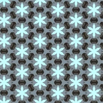 Abstract geometric pattern in ornamental style. Seamless texture. Desing Wall Stock Illustration
