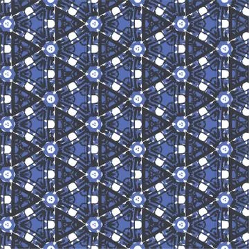 Abstract geometric pattern in ornamental style. Seamless texture. Desing Wall Stock Illustration